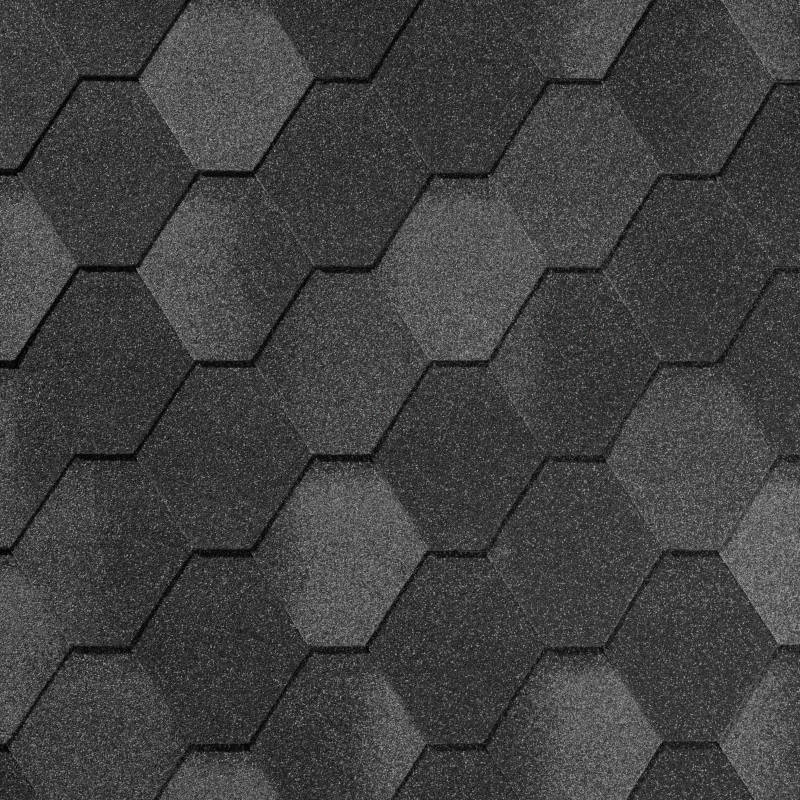 Черепица Quiet Tile Rombica базальтово-серый