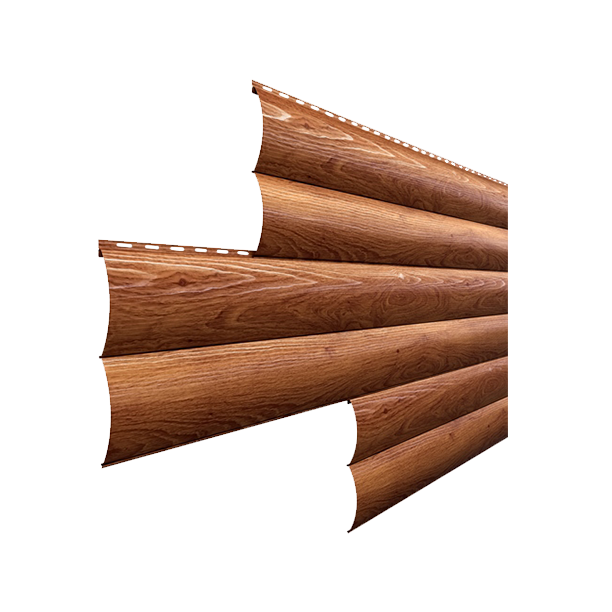 Металлический сайдинг МП Woodstok Трапеция ECOSTEEL®