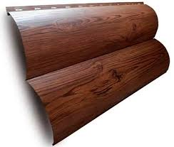 Металлический сайдинг МП Woodstok Трапеция Полиэстер