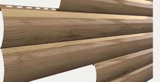 Металлический сайдинг МП Woodstok Трапеция ECOSTEEL®