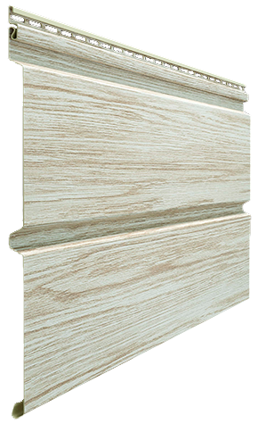 Виниловый сайдинг DOCKE LUX Брус D6S