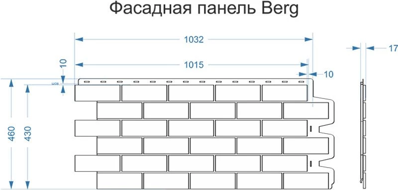 Фасадные панели Docke-R Berg