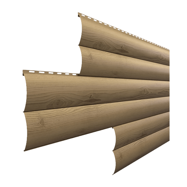 Металлический сайдинг МП Woodstok Гладкий ECOSTEEL®