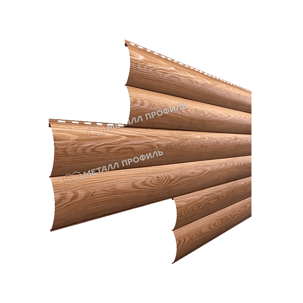 Металлический сайдинг МП Woodstok Накатка Полиэстер