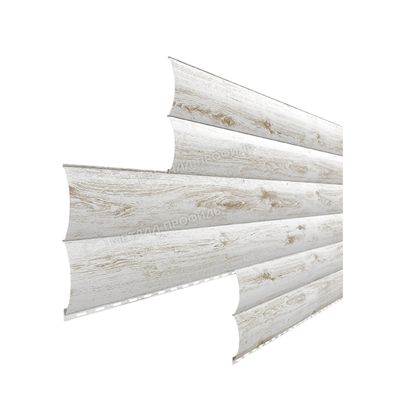 Металлический сайдинг МП Woodstok Гладкий ECOSTEEL®
