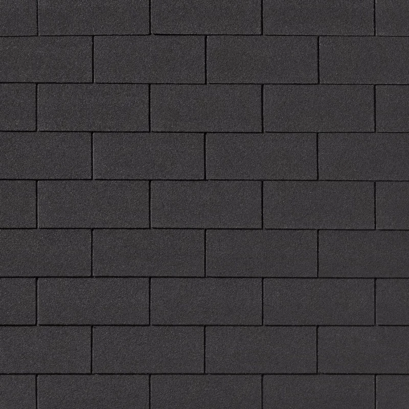 Черепица Quiet Tile Brick чёрный