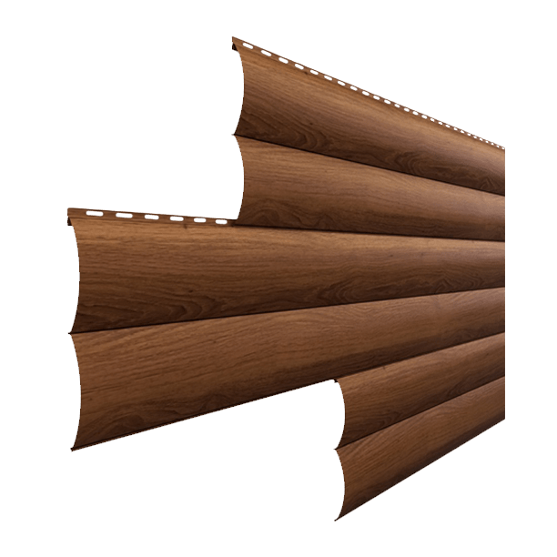 Металлический сайдинг МП Woodstok Гладкий ECOSTEEL®