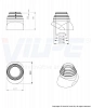 Ворот трубы 110 - 155 мм Vilpe