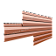 Металлический сайдинг МП Корабельная доска ECOSTEEL®
