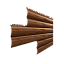 Металлический сайдинг МП Woodstok Трапеция ECOSTEEL®