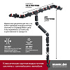 Комплект водосточной системы Классика 120 ПВХ Grand Line, 6 м/3м графит (RAL 7024)